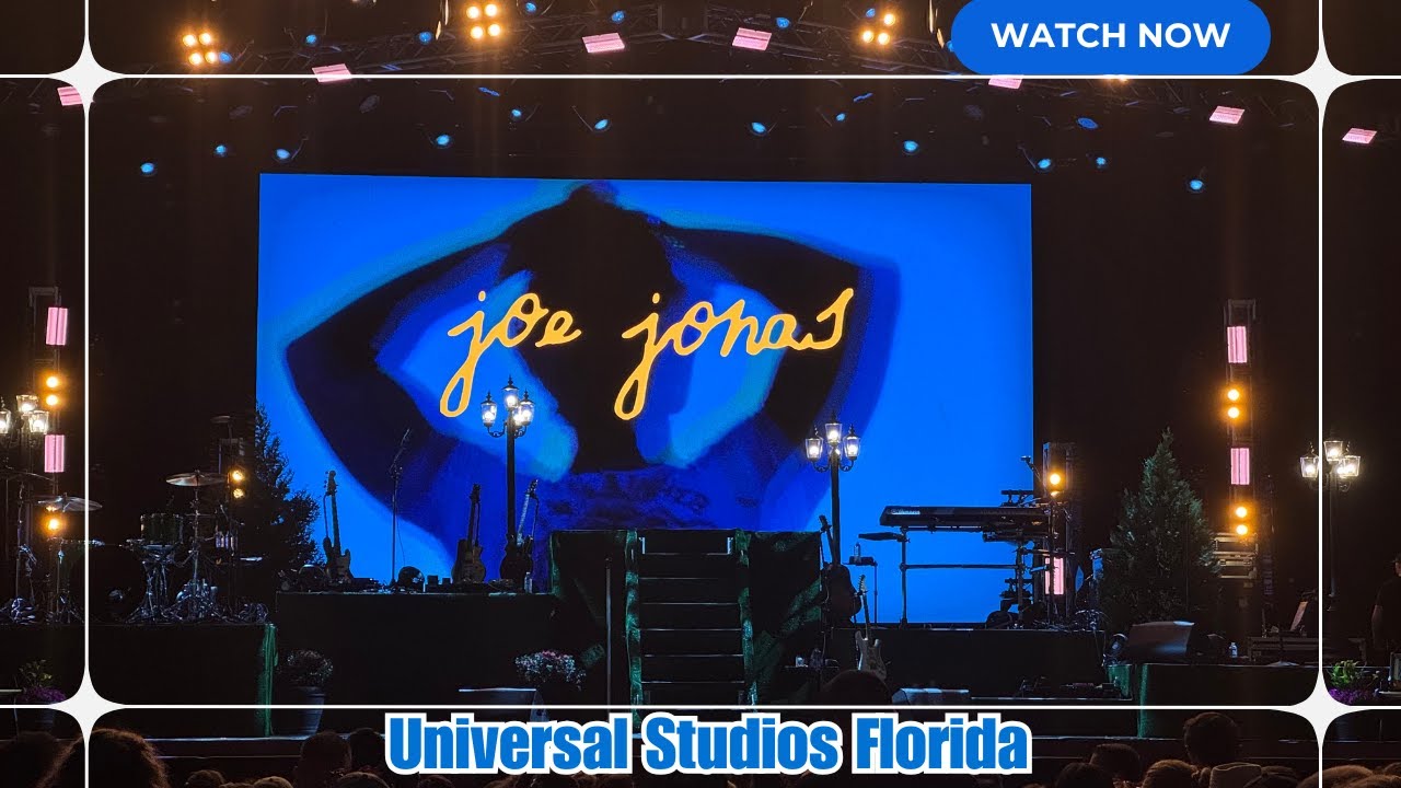 Joe Jonas from Universal Studios Florida