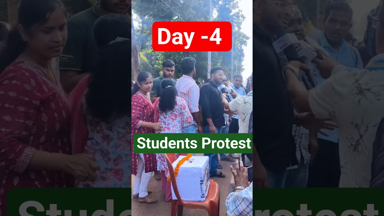 Students Protest #shorts #students #protest #ssbtgtnotification #odishatestbook