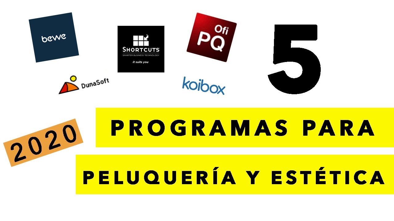 🥇TOP 5 SOFTWARE para tu centro de PELUQUERÍA 2020 (y PROGRAMAS BARBERÍA)