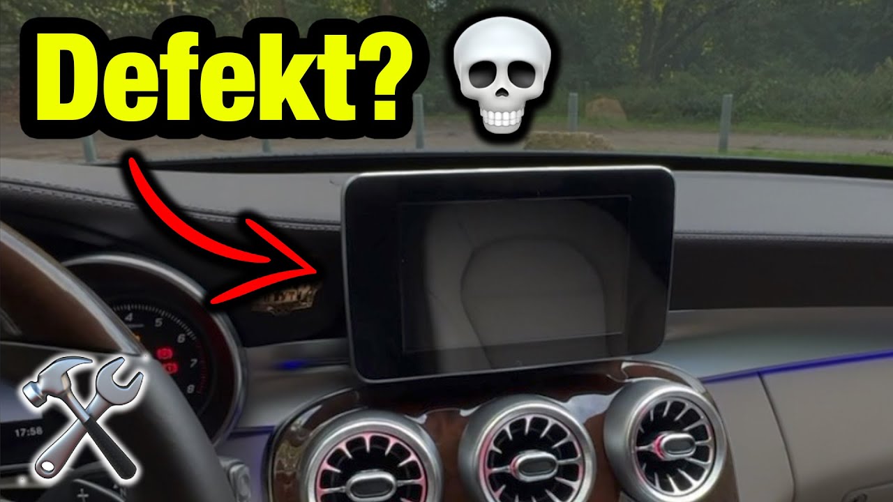 W205 RADIO REPARIEREN!⚒️ | W205 schwarzen Bildschirm beheben, Audio 20/Comand | maximloki