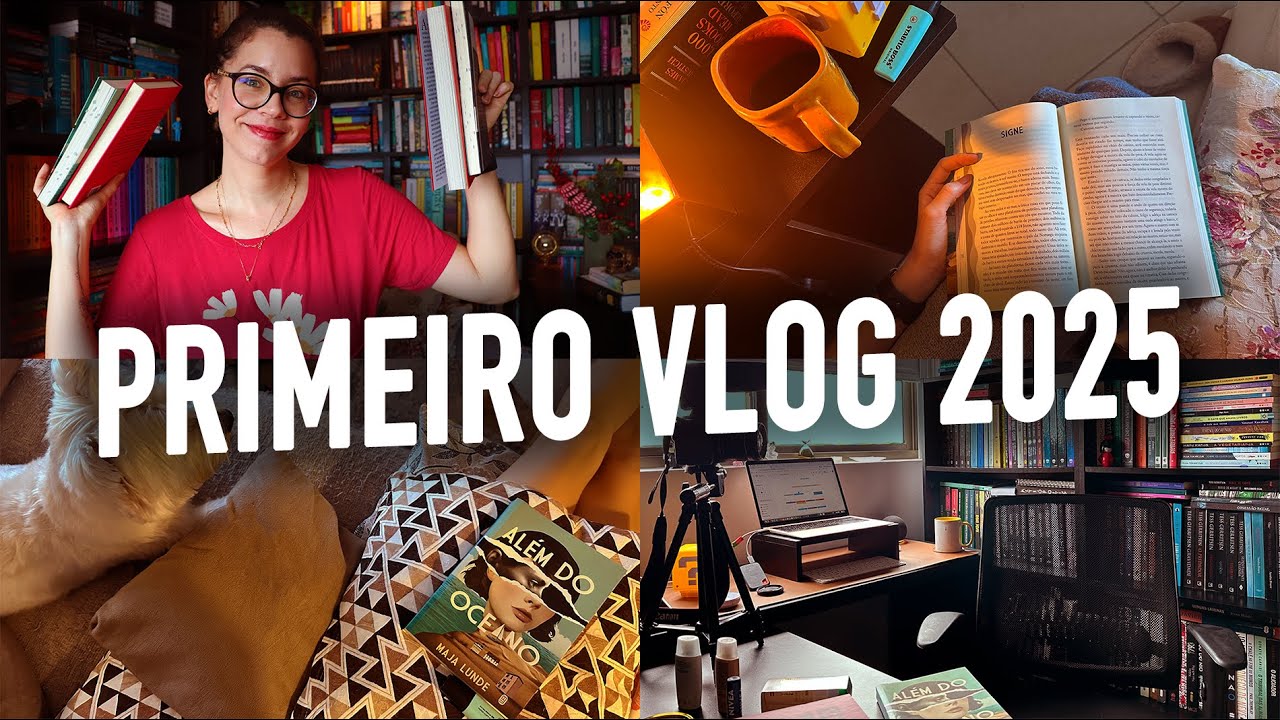 Vlog: 4 livros, novas leituras, dicas gerais e vem mudanças por aí…