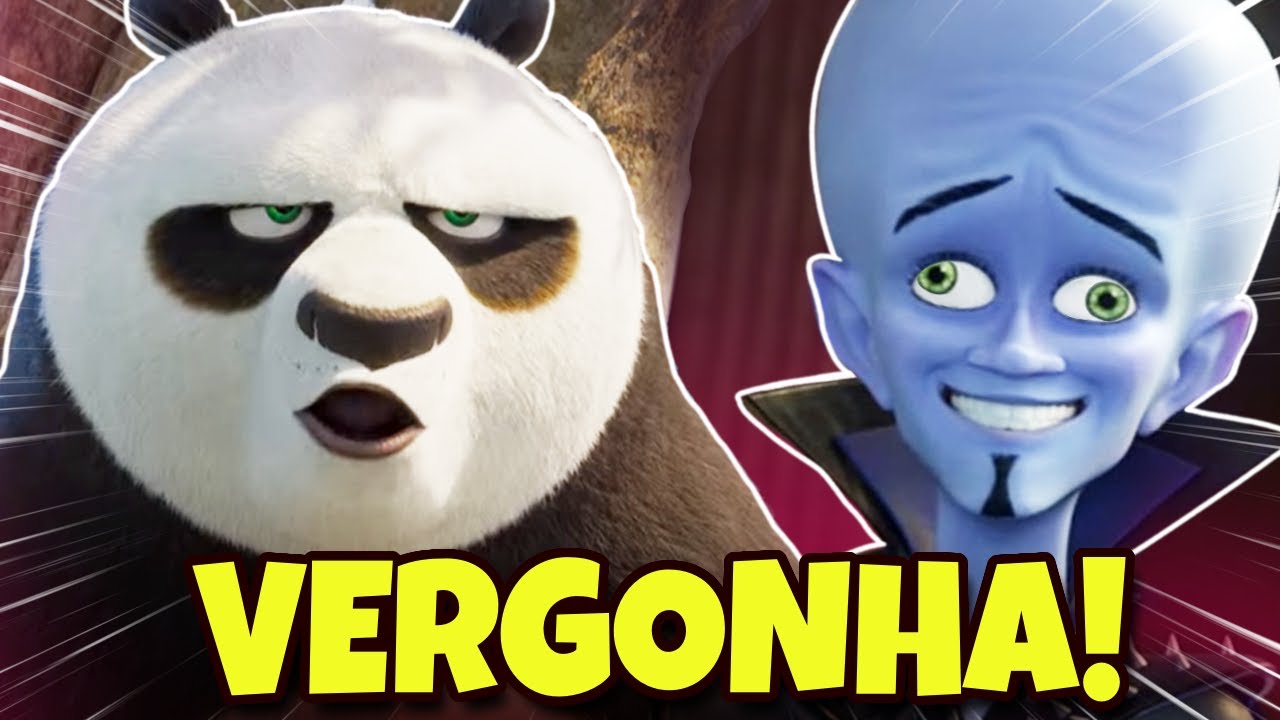 DREAMWORKS ESTÁ SEM GRAÇA E PREGUIÇOSA!