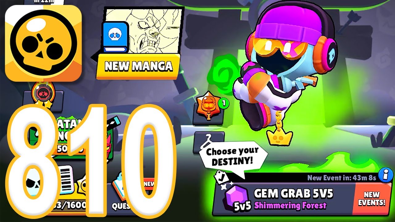 Brawl Stars - Gameplay Walkthrough Part 810 - Street Shade (iOS, Android)