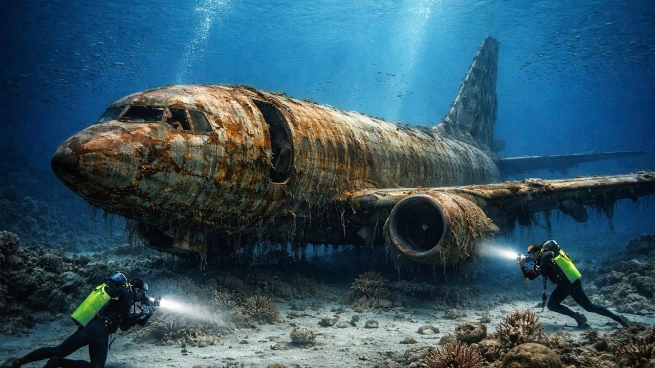 This Passenger Plane Was Found Under the Ocean After Decades | (ASMR)