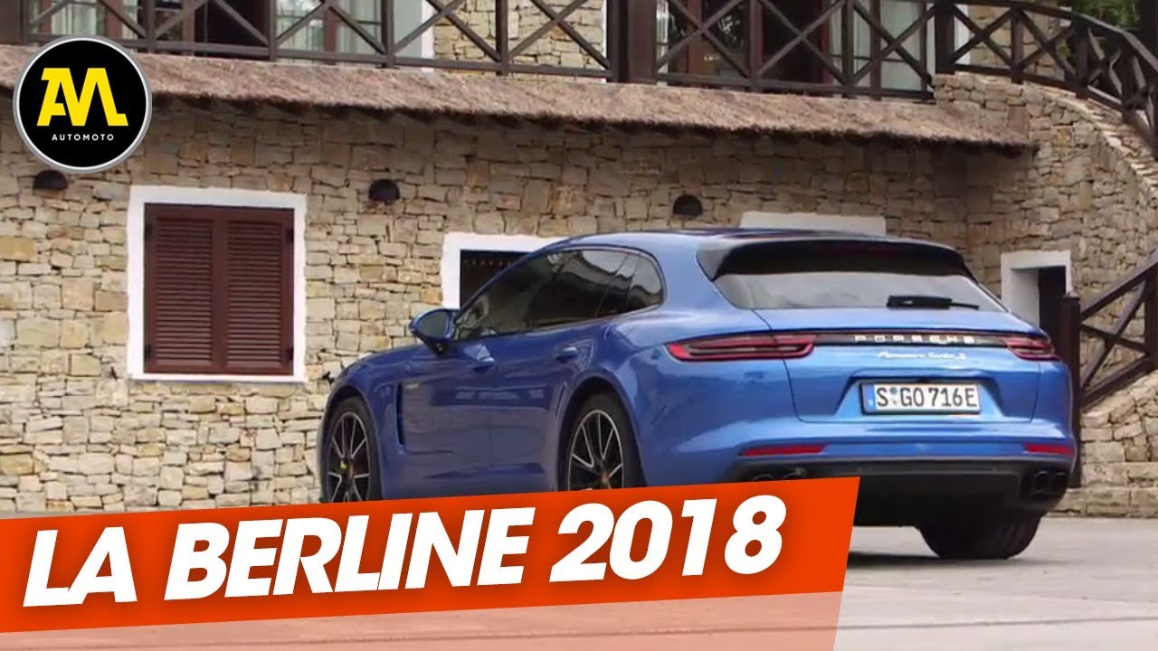 La berline de luxe 2018 : la Porsche Panamera Sport Turismo