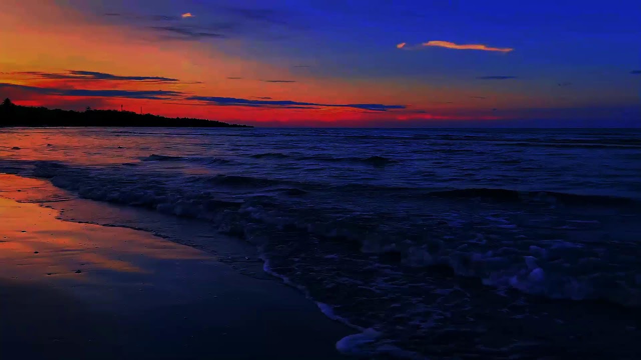 Gentle Ocean Sounds | Natural White Noise Background