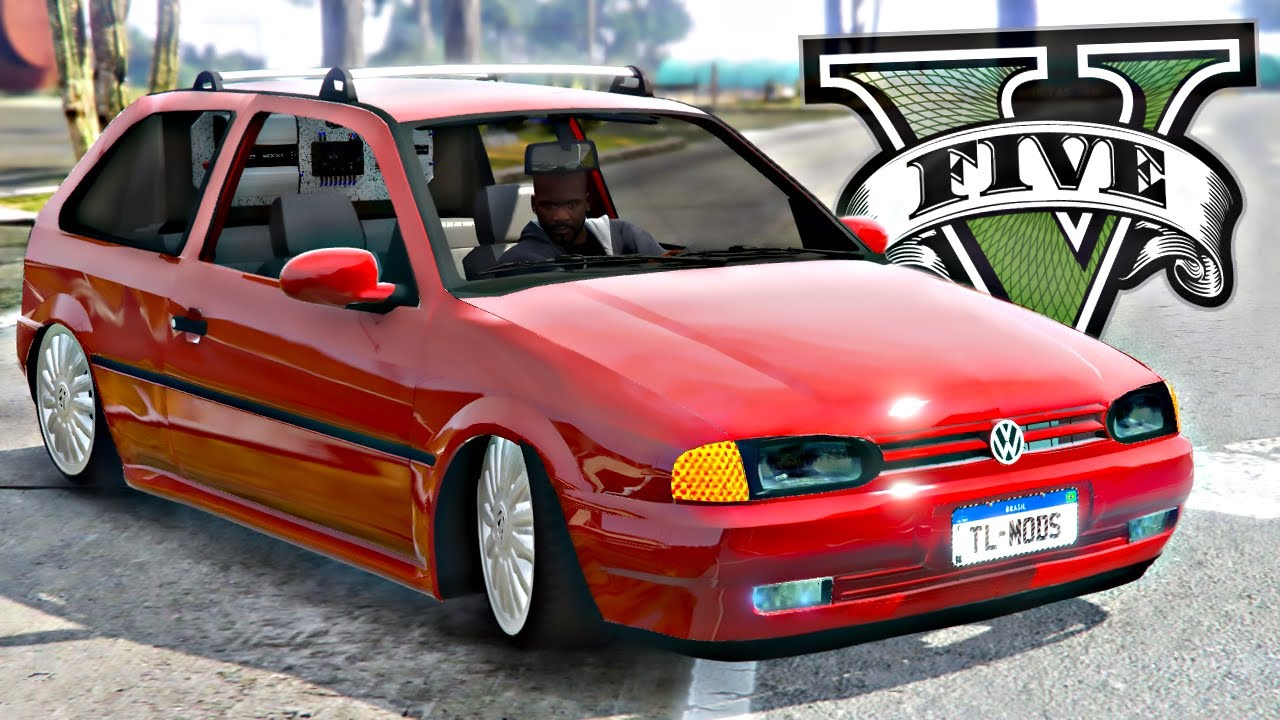 FUGA DA POLICIA GOL BOLINHA REBAIXADO! - GRAND THEFT AUTO V - GTA V MODS
