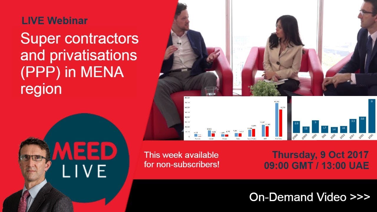 Delivering infrastructure in the New Normal - super contractors and  PPP | MEED Live October 2017