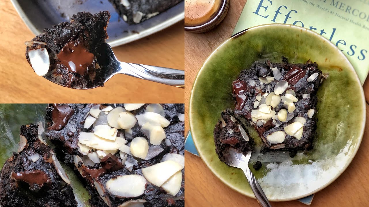 براونيز سريعه و صحيه بدون دقيق 🍫😋