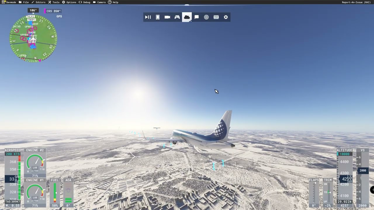 Boeing 737 MAX Take Off & Landing 3