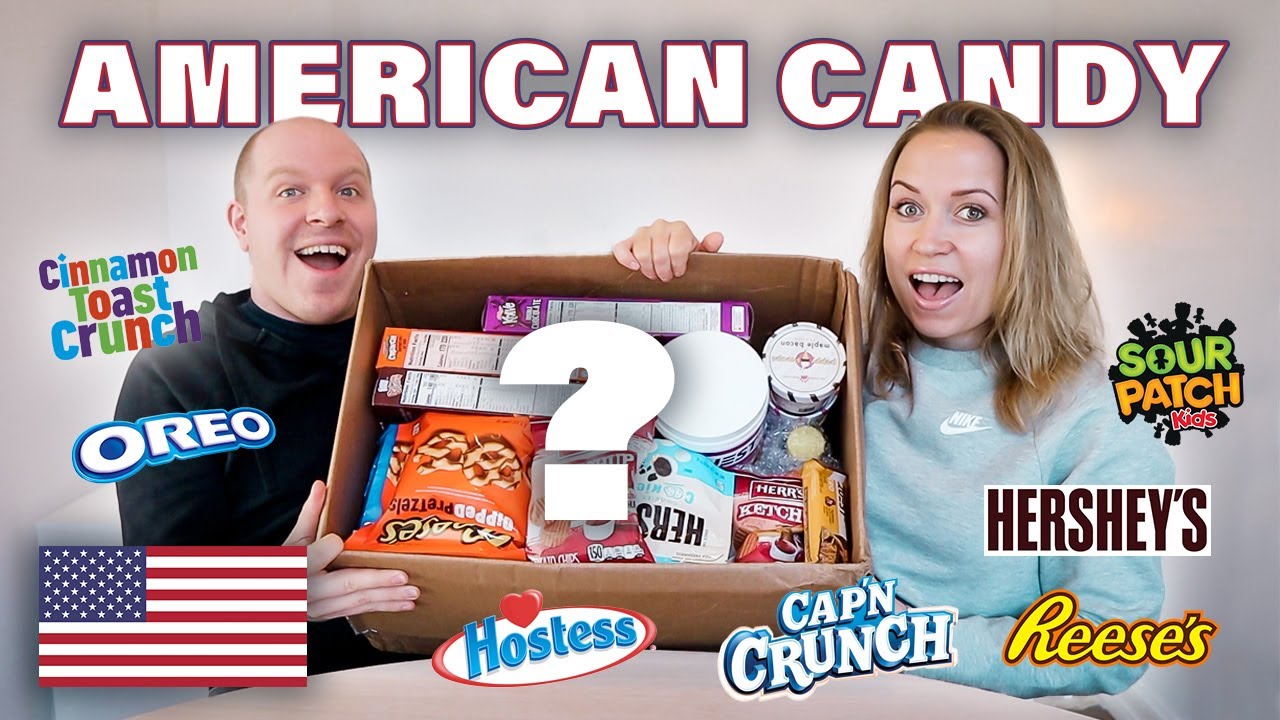 AMERICAN CANDY TASTE TEST / Norwegians Test Out American Snacks & Candy