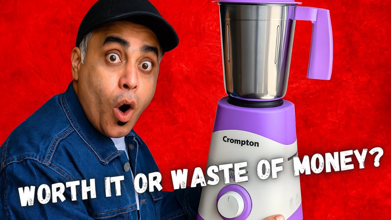 Crompton nigella 500 watts mixer grinder review