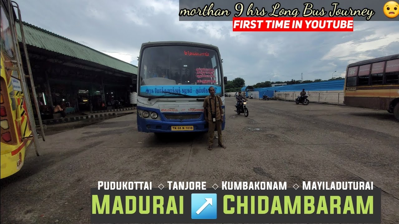 🚌 மதுரை To சிதம்பரம் Travel || TNSTC Bus Full Journey || Travel Advisor