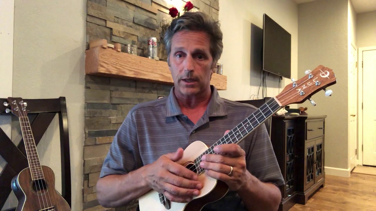 Hotel California (1 of 3) (Eagles) - Ukulele Tutorial (picking & strumming)