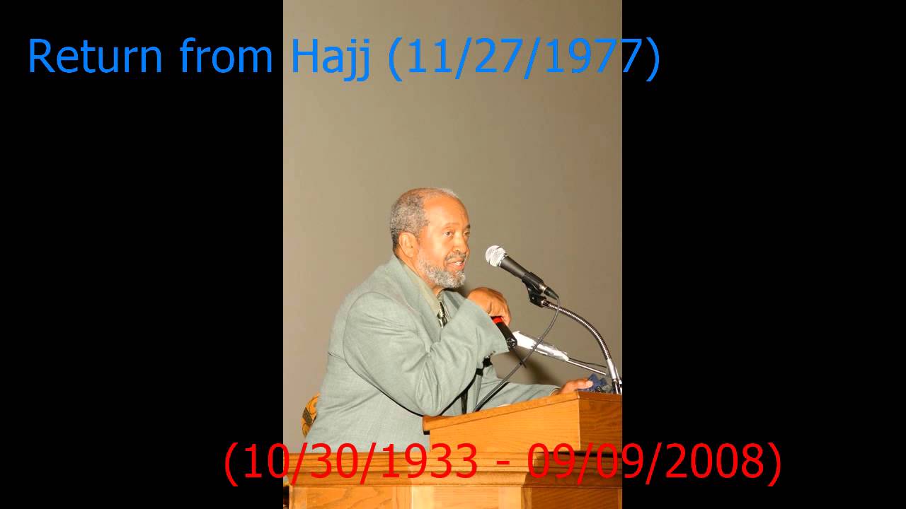 Return from Hajj by Imam W.D. Mohammed (11/27/1977)