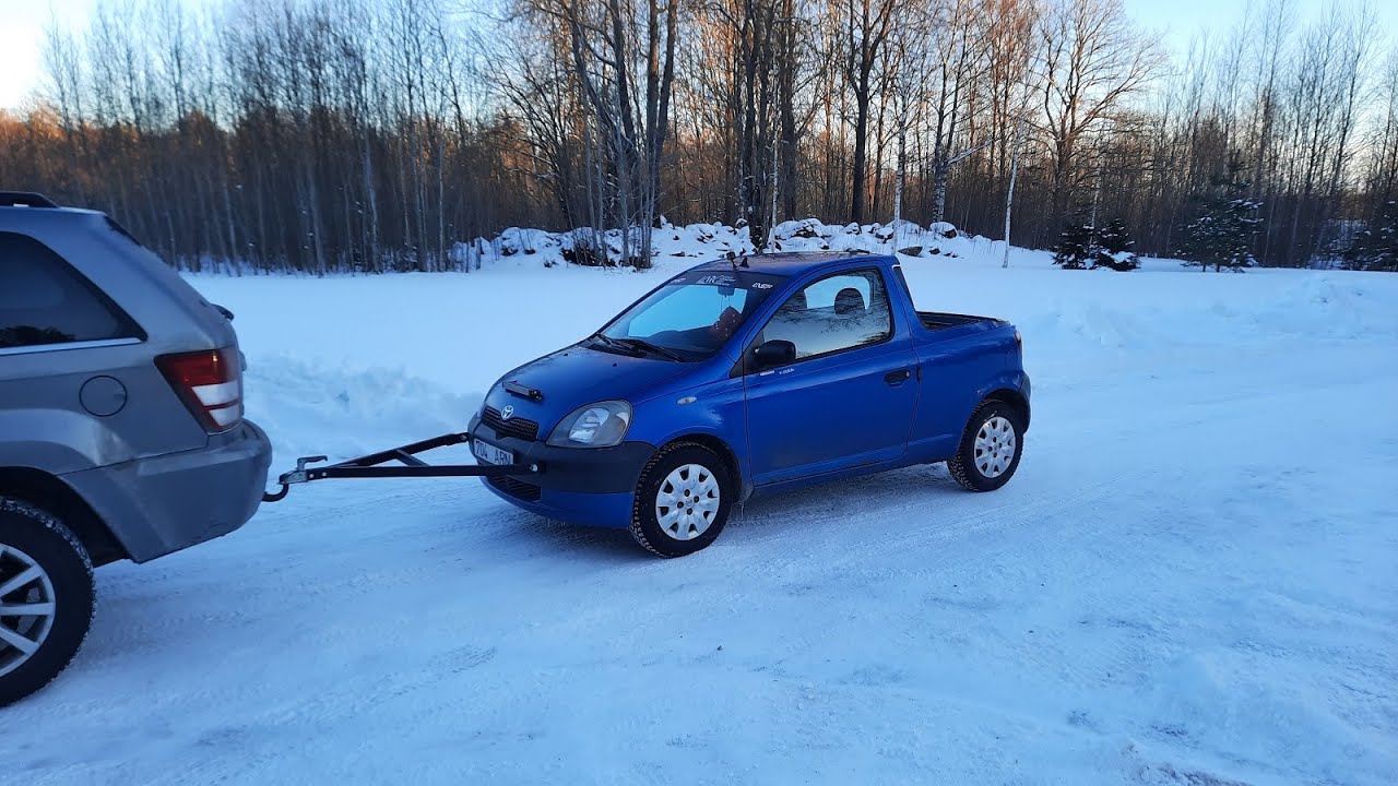 DIY car towing bar/towing triangle, for my Yaris.