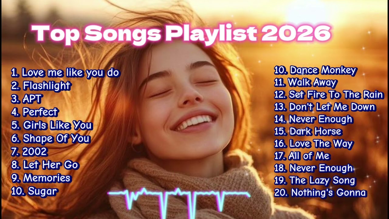 🎧 Top Love Songs Playlist 2026 💕 | Perfect, Memories, Shape Of You | Relaxing Pop Covers