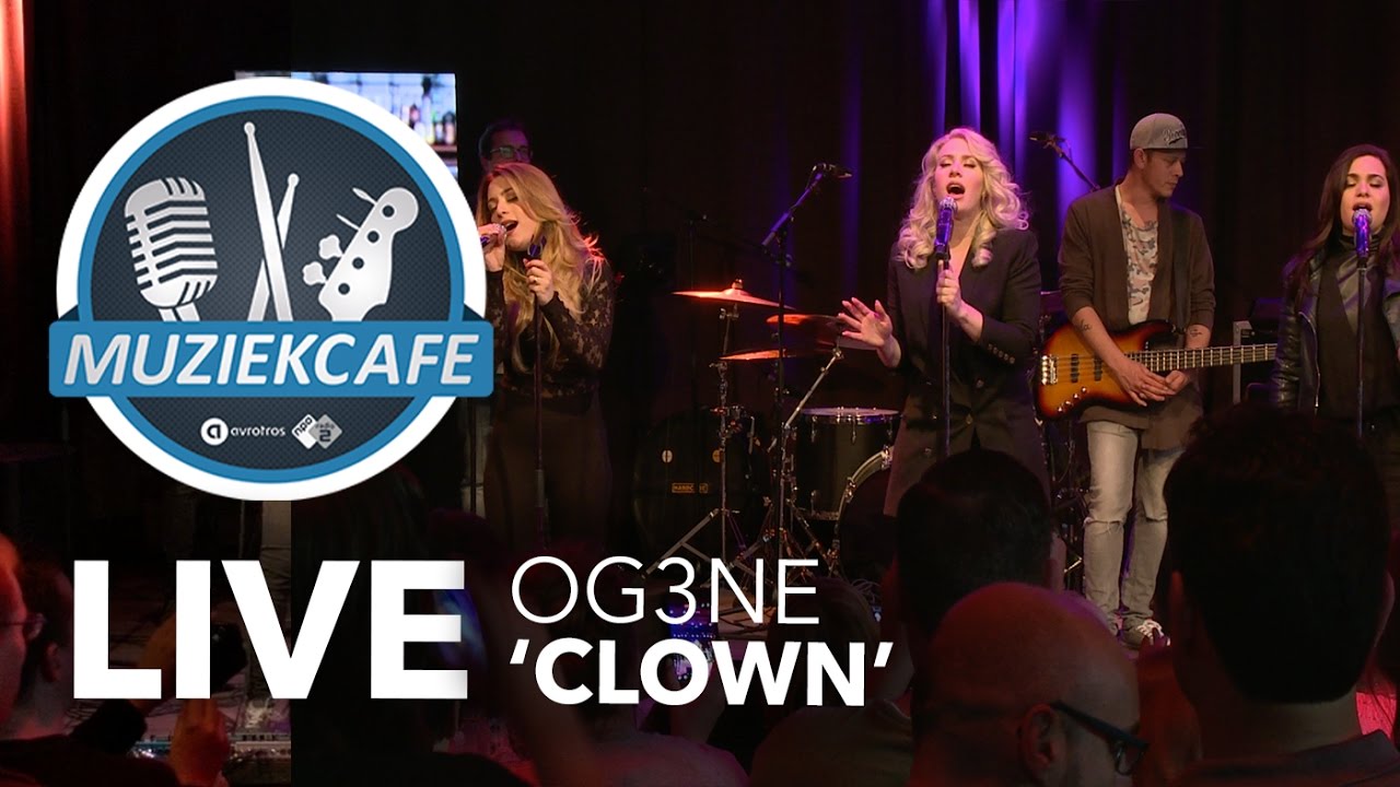 OG3NE - 'Clown' live bij Muziekcafé