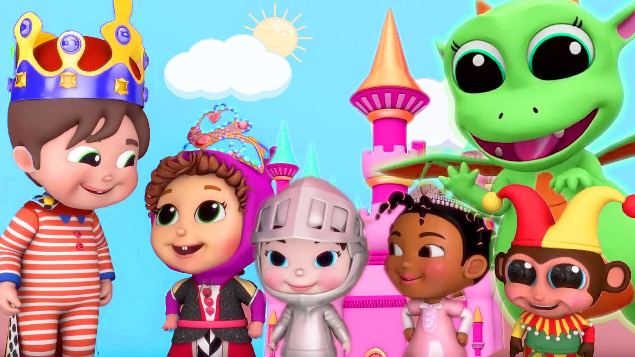 Medieval Finger Family Song + Learn Words with Joy Joy Kids Songs and Nursery Rhymes