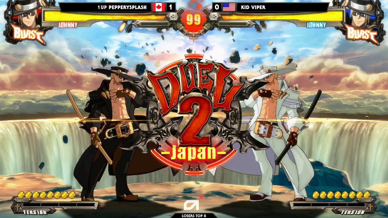 Top 8 Finals: Combo Breaker 2018 - GGXRD Rev 2 - PepperySplash (Johnny) vs Kid Viper (Johnny)
