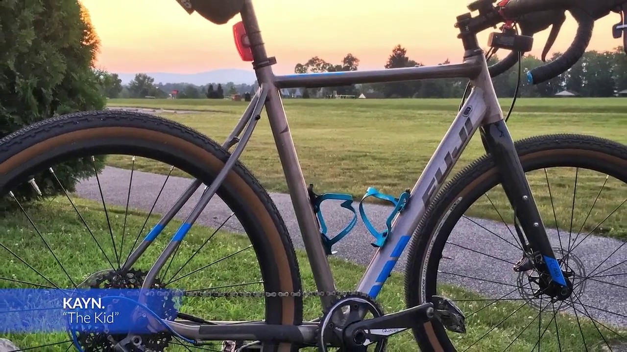 Riding MTB trails on Fuji Jari 650b set up
