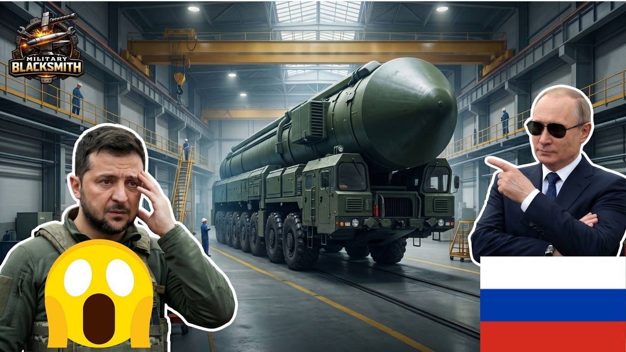 Inside Russia&rsquo;s Most Powerful ICBM Plant:The Unstoppable RS-28 Sarmat Factory Process (Full Process)