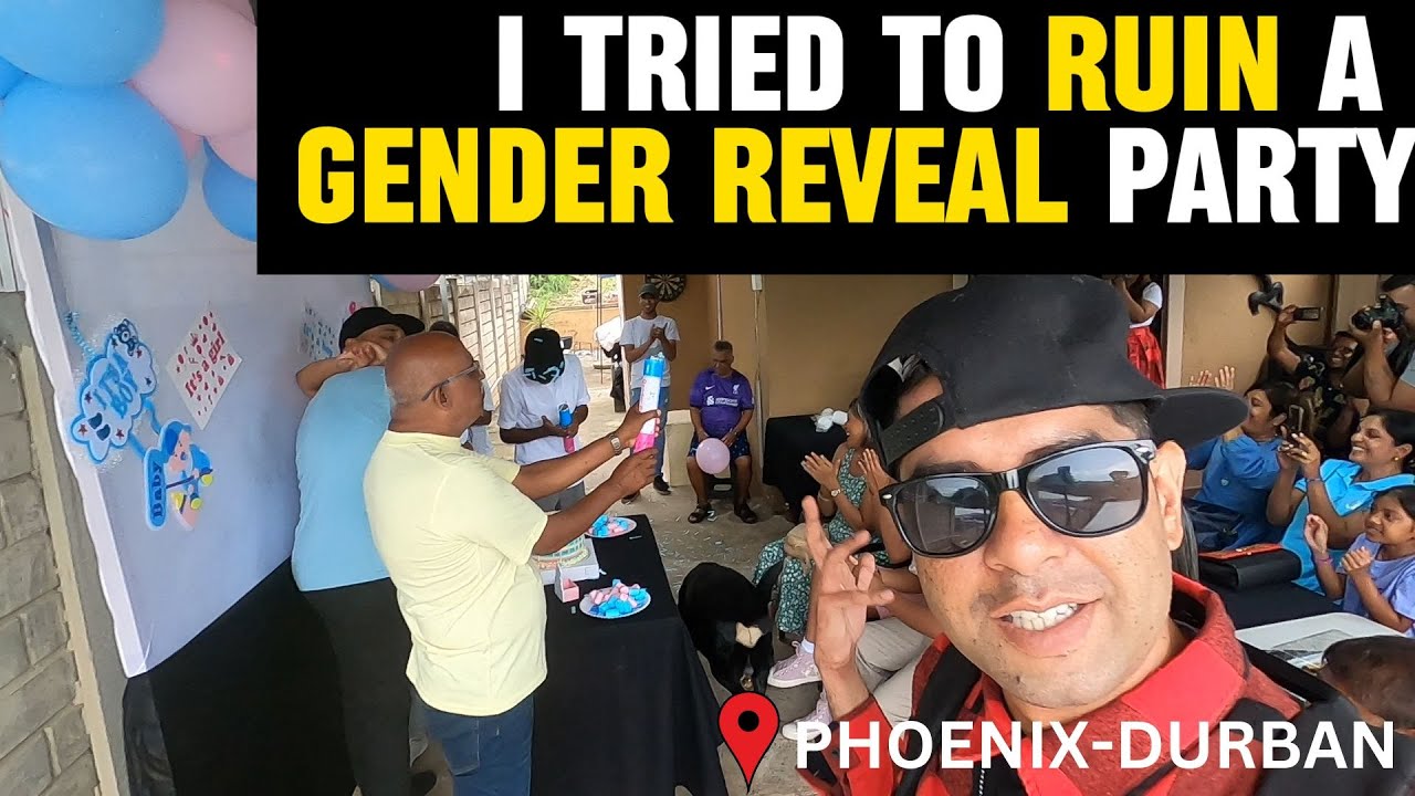 I Tried To Ruin A Gender Reveal Party in Phoenix-Durban #southafrica #durban