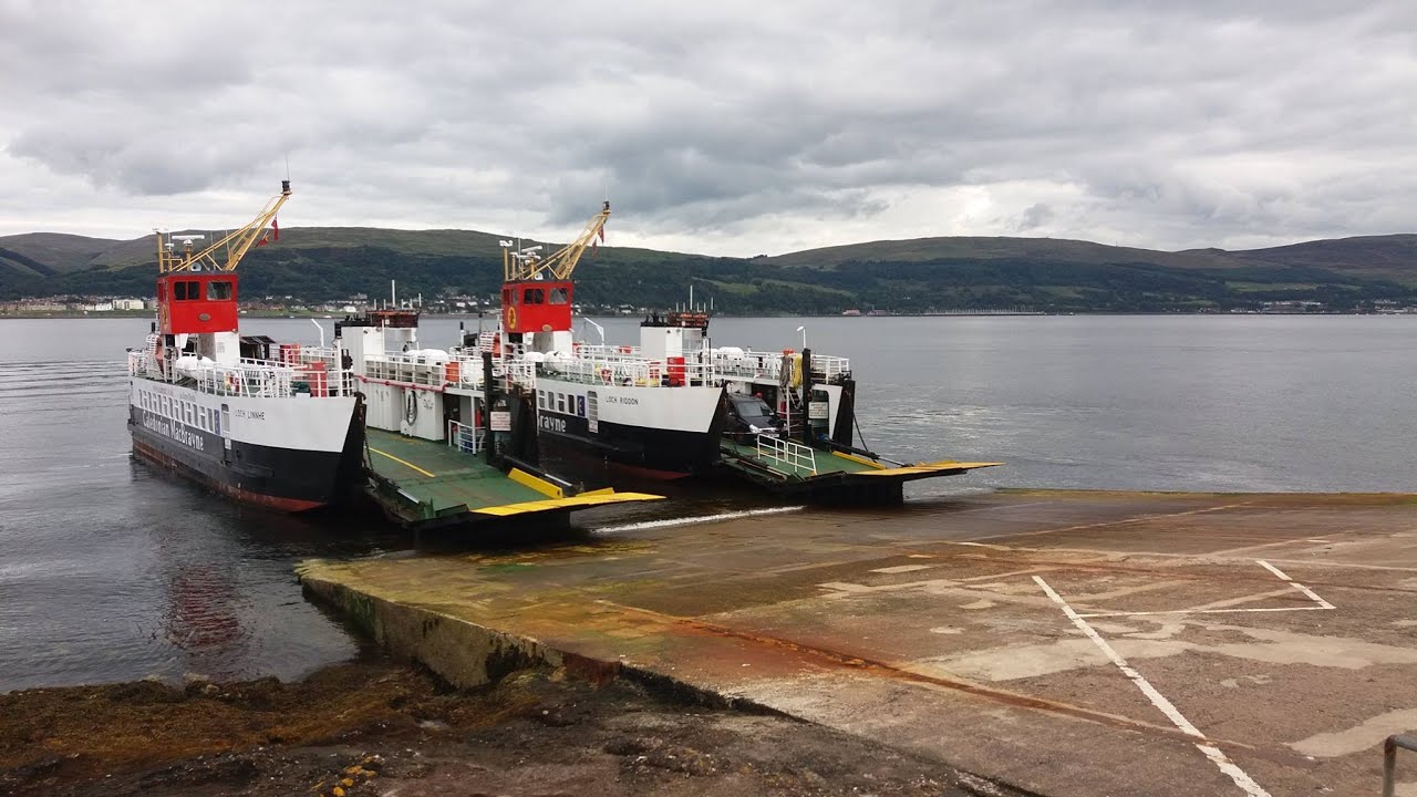 MV Loch Riddion and MV Loch Linnhen at Millport 2017