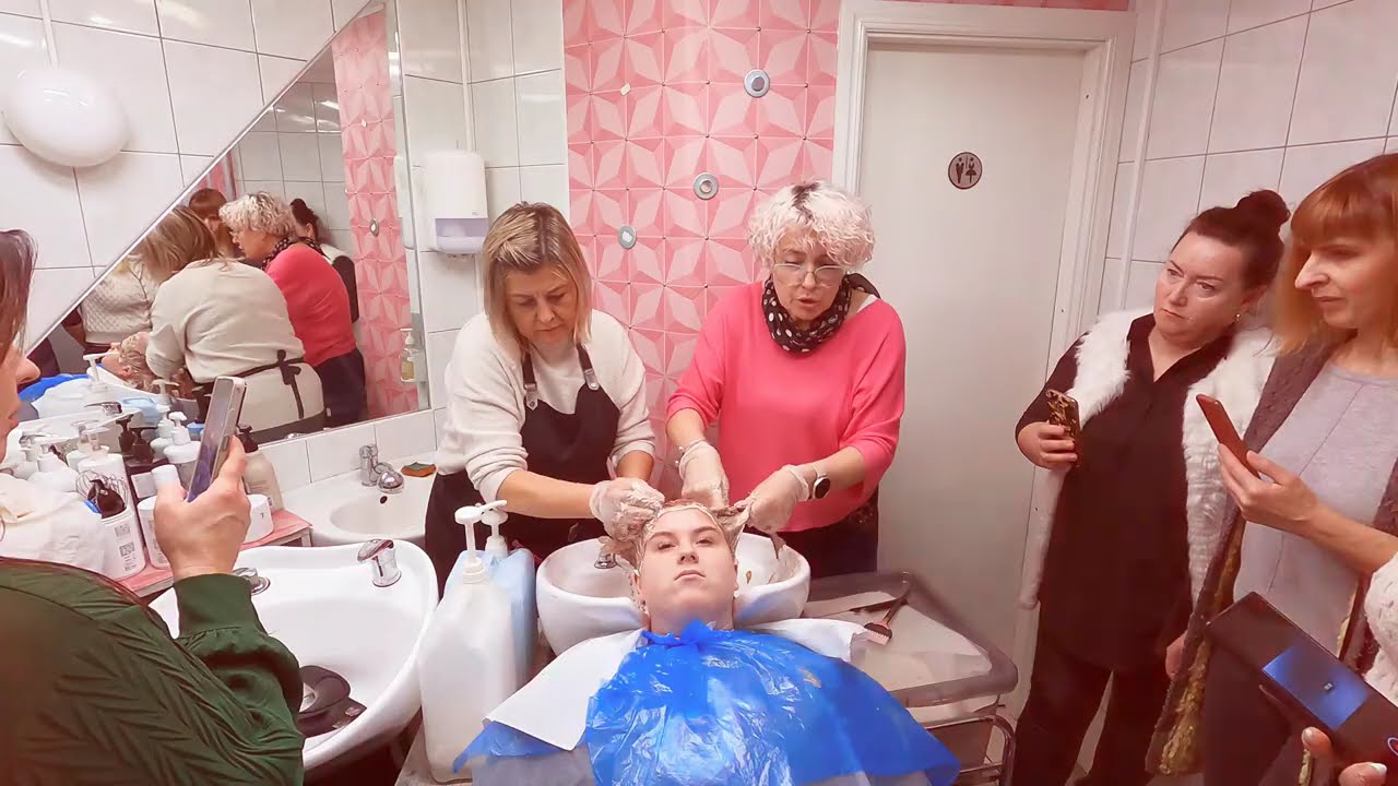 Seminaras ,,Iš blondo į natūralią,, 🙉Kosmosėlis🙈.  Nerealiai daug informacijos.Praktika III