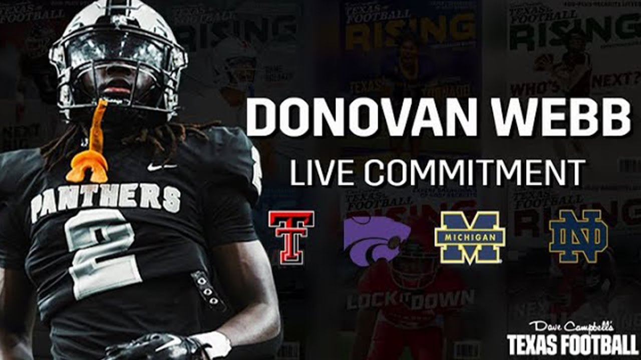 ВЫСТУПЛЕНИЕ В ПРЯМОМ ЭФИРЕ: FRISCO PANTHER CREEK 2026 S DONOVAN WEBB