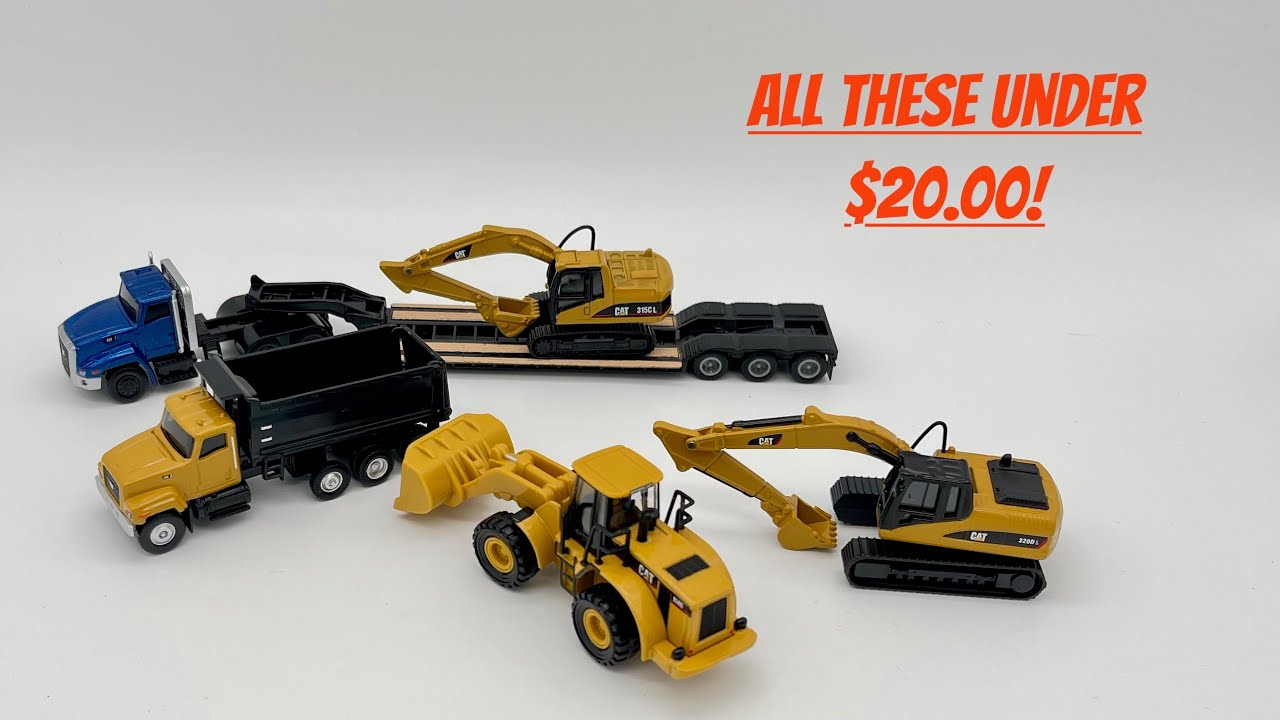 HO Scale Heavy Equipment  Bargains!