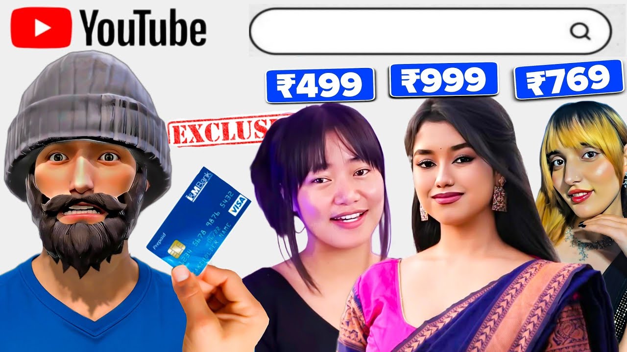 I Bought FF Girl Youtubers Paid Membership to Check Reality !