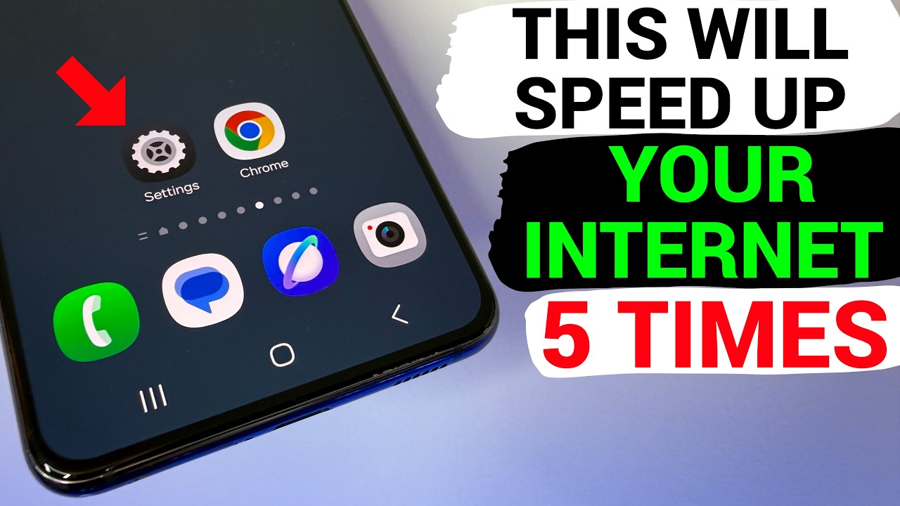 Включите это, чтобы ускорить интернет на телефоне в 5 раз