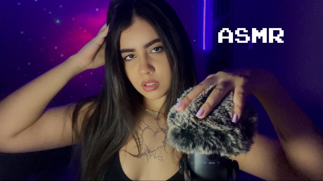 ASMR TE FAZENDO UM CAFUNÉ ANTES DE DORMIR