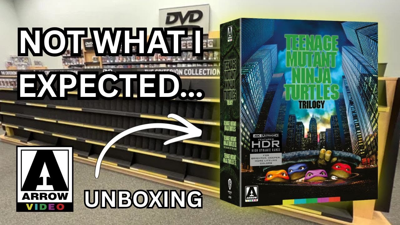 Arrow Video Sale Hunting + TMNT Box Set Pickup (Barnes & Noble)