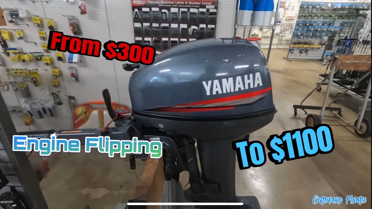 Yamaha 9.9 Outboard sitting in storage unit for 8 years!!! (Full Service)