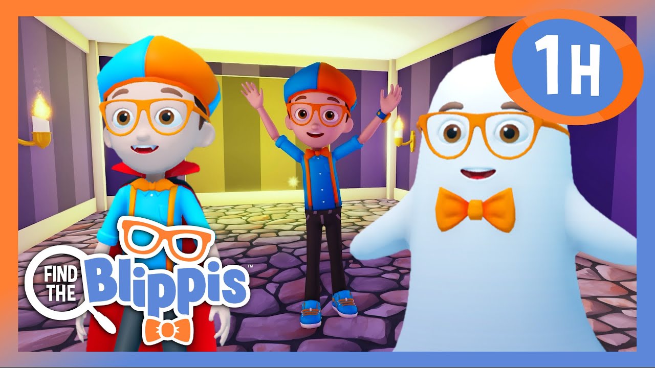🕵️ Blippi’s Haunted Roblox Mystery! 👻 | Find the Blippi SPECIAL |  Moonbug Kids - Games & Playtime
