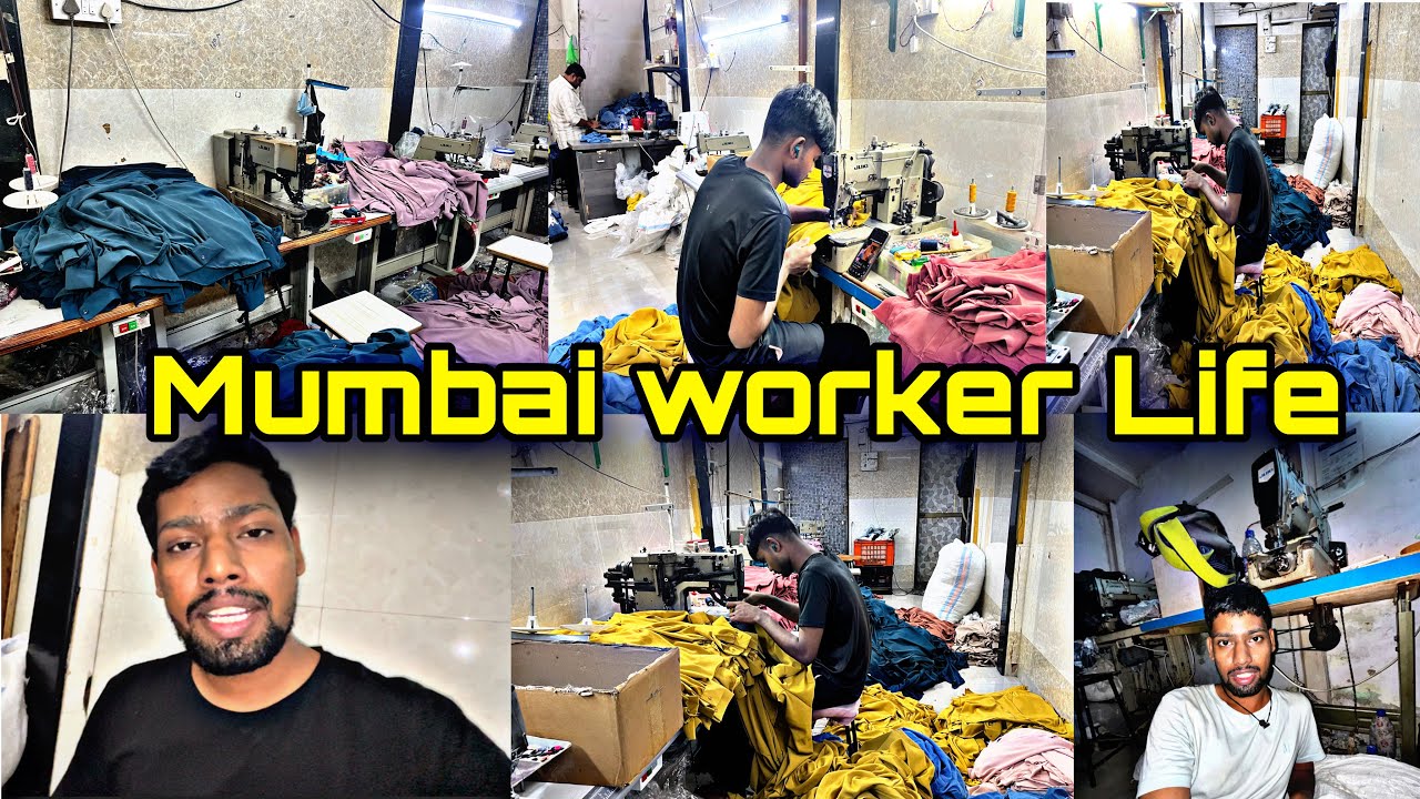 worker Life In Mumbai | Mumbai Ki worker Jeevan | Mumbai worker Vlog 