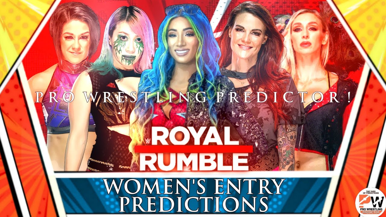 WWE Royal Rumble 2022 30-Women's Entry Predictions I My Dream Road To WWE Wrestlemania 38 Episode 1