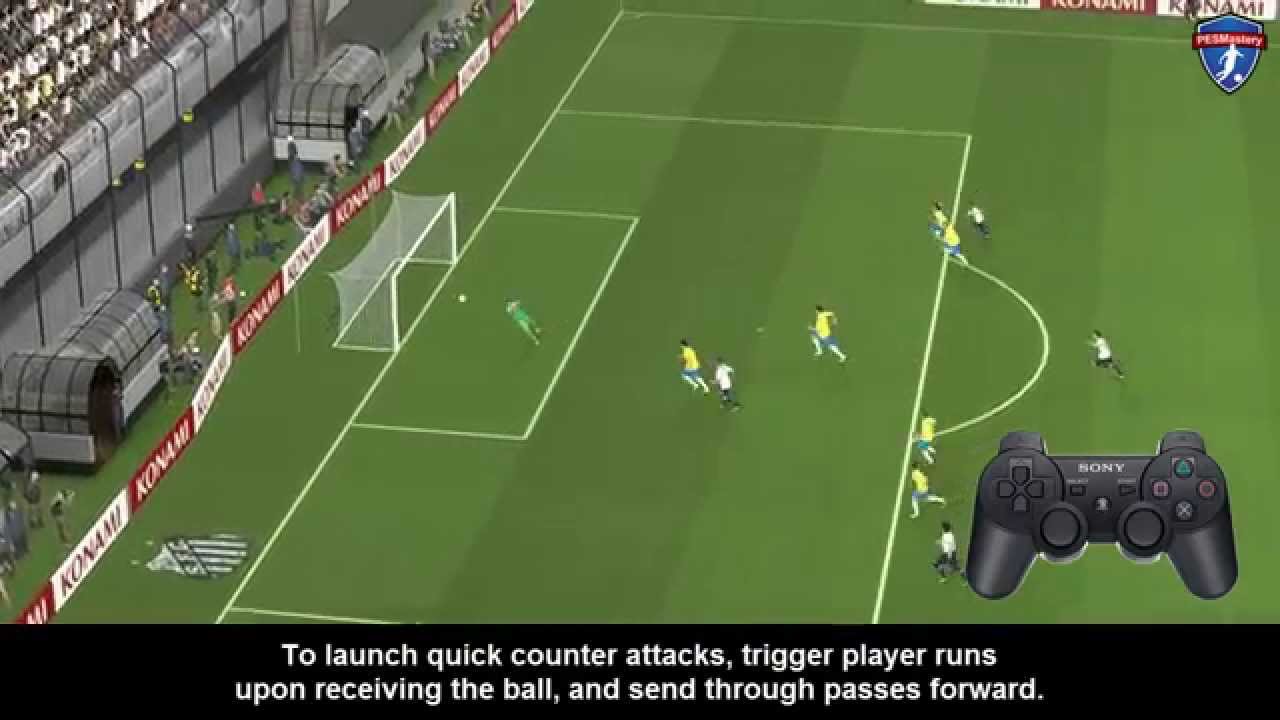 PES Passing - Triggering Player Runs