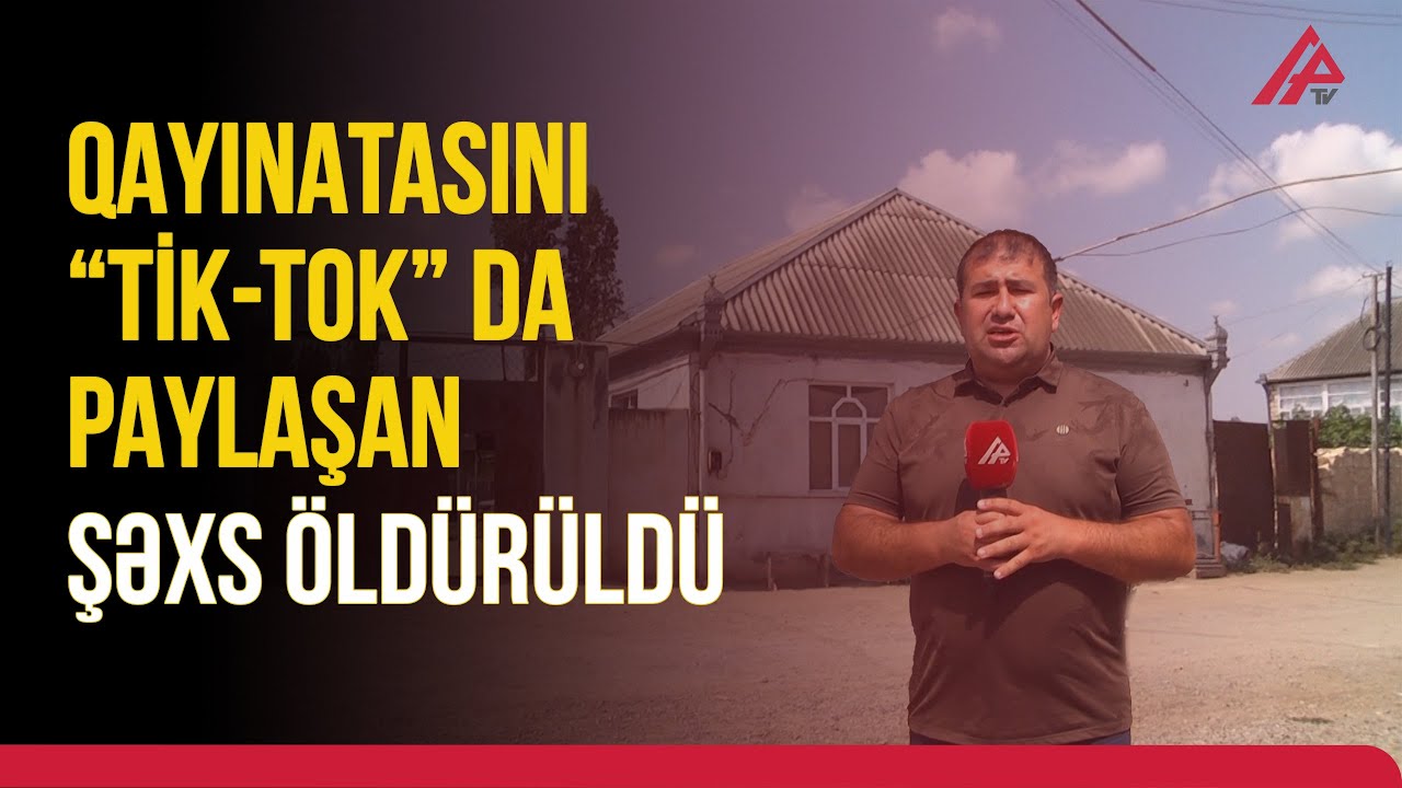 Şəmkirdə ailə daxilində yaşanan dəhşətli cinayətin təfərrüatları – APA TV