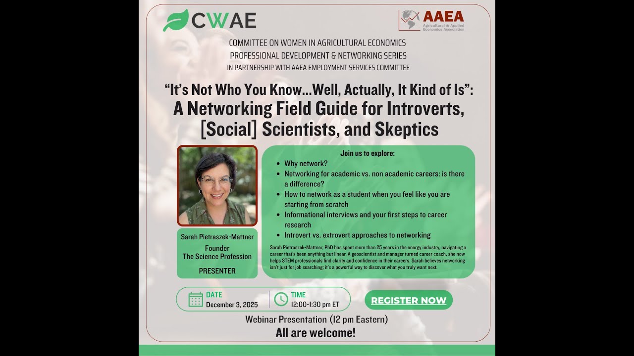 'It's Not Who You Know...Well, Actually, It Kind of Is': Networking Field Guide