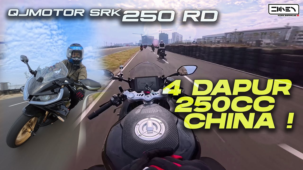 4 DAPUR 250CC CHINA NI MEMANG SYAHDUUU ! QJMOTOR SRK250 RD  [4K]
