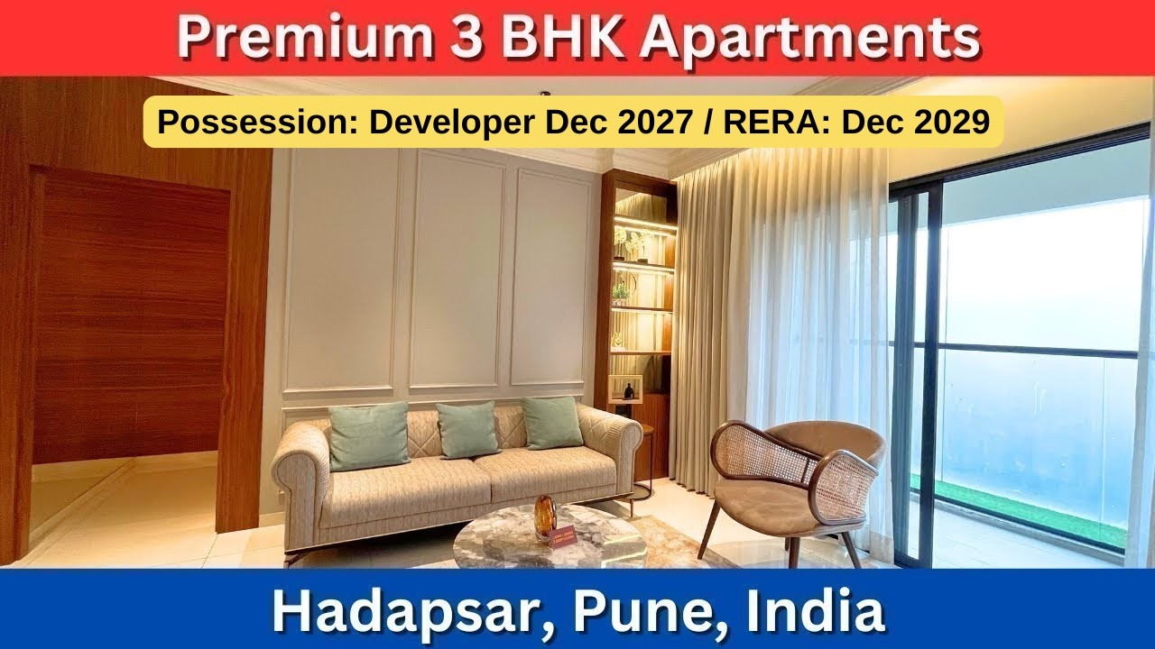 3 BHK Under Construction Flats in Hadapsar Pune | +91 74209 23928 I #pune #puneproperty #hadapsar