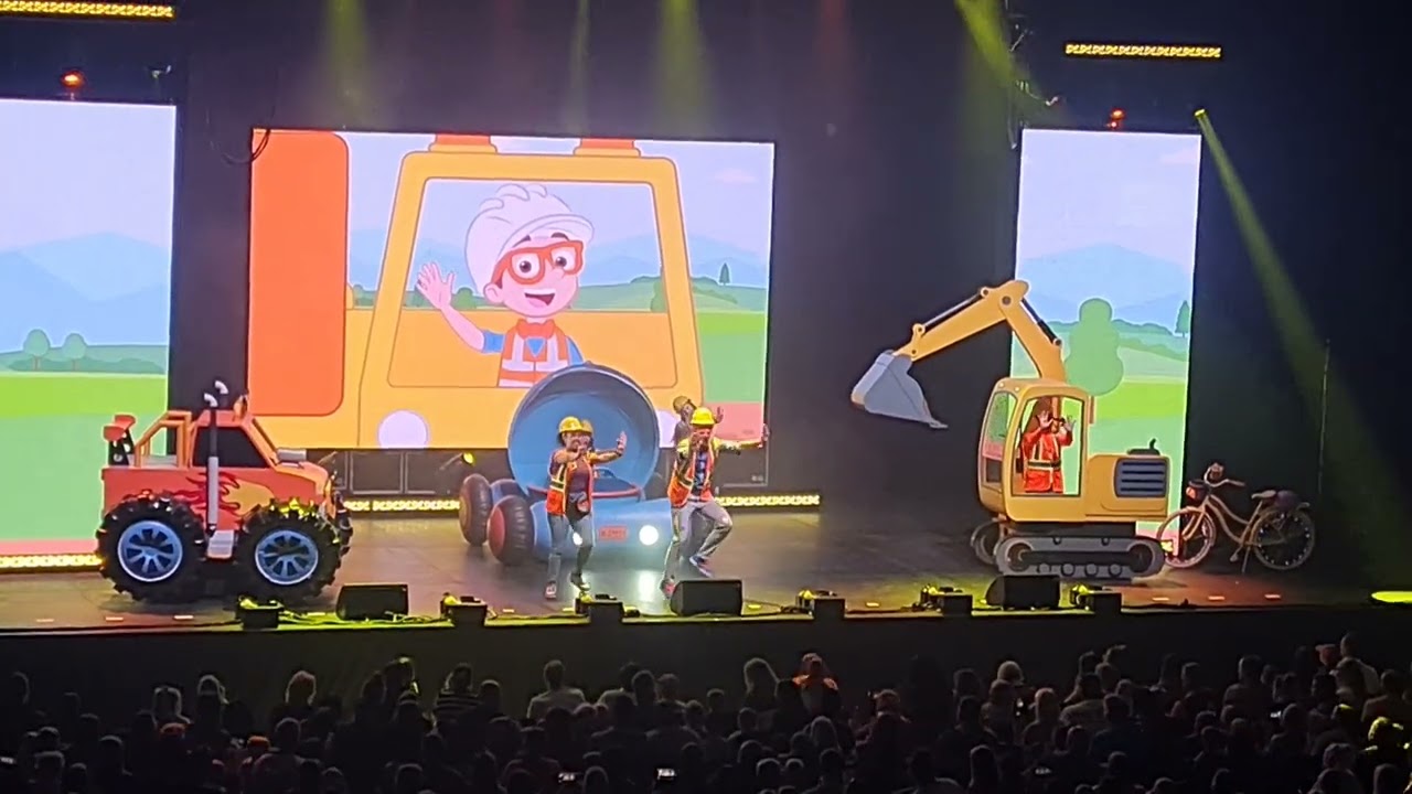 Blippi 'Excavator Song' Hull 24th September 2023
