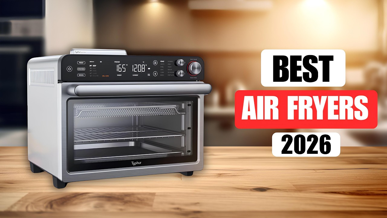 Best Air Fryers 2026: Top 5 Picks for Healthy & Crispy Meals