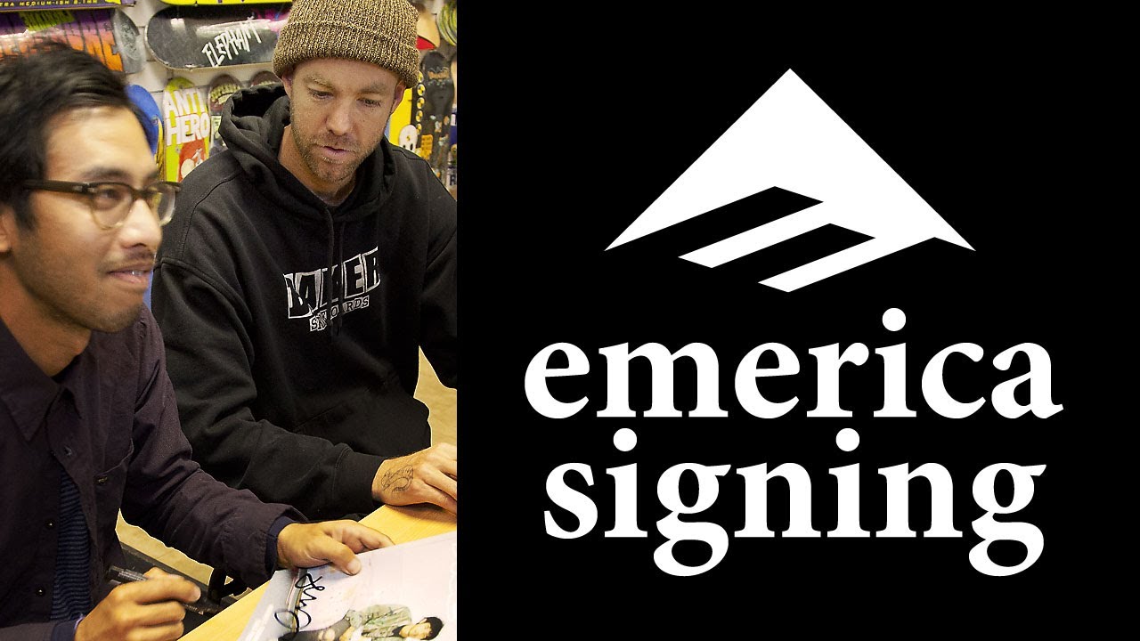 UK Emerica Signing and Demo - Rollersnakes Vault