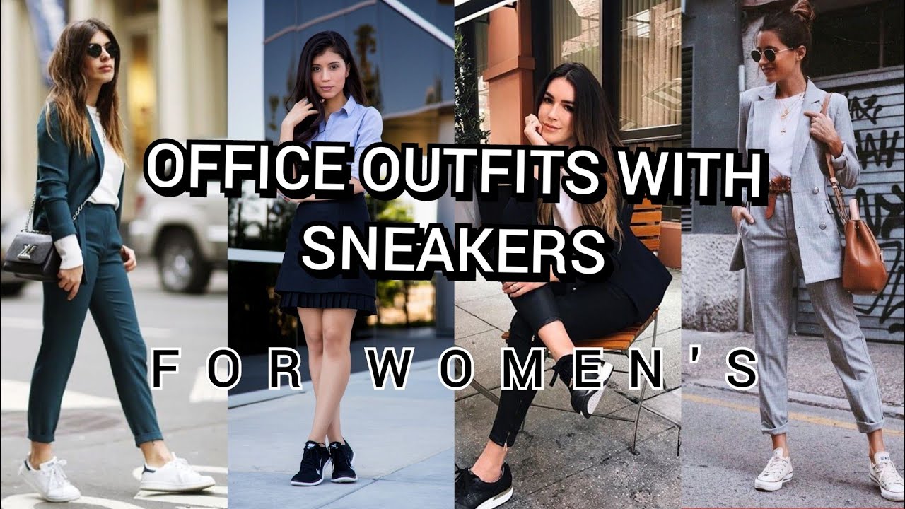 OFFICE OUTFITS WITH SNEAKERS FOR WOMEN / #RJITHFASHION