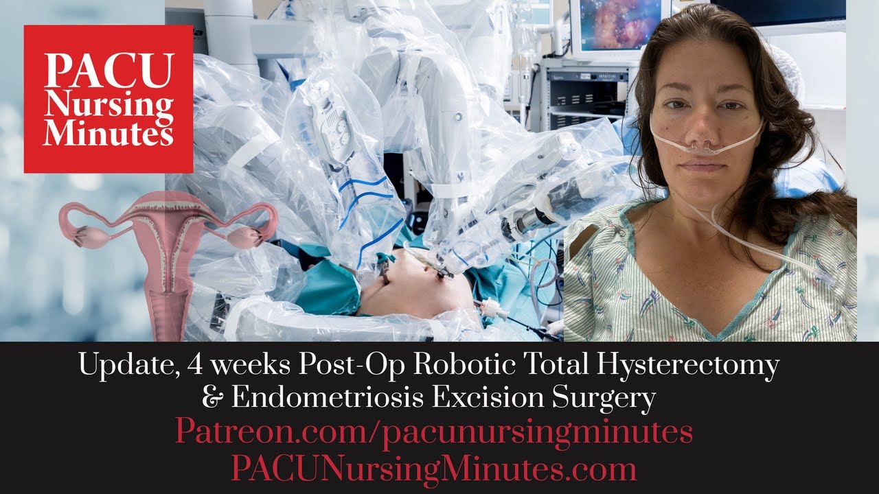 Recovery from Robotic Total Hysterectomy and Endometriosis Excision surgery & New Patreon Link!
