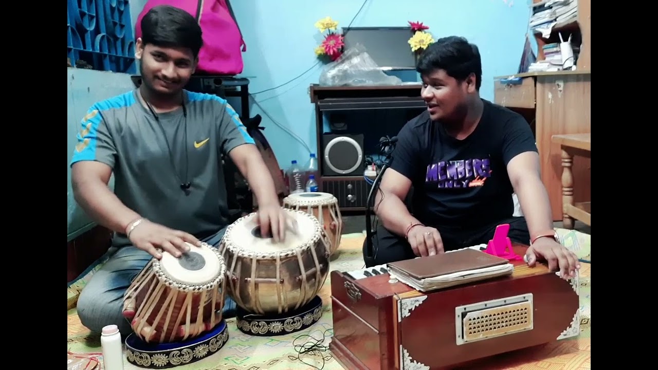 Aisi lagi lagan|| Mira bhajan|| Cover by Raktim Dhar. Tabla Cover Shatu Dhar.